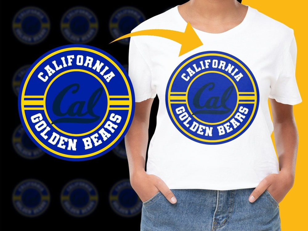 CALIFORNIA GOLDEN BEARS NCAA College PNG File - Teepew