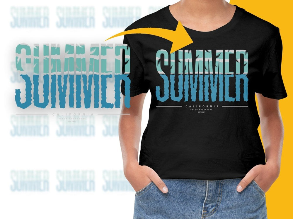 California Summer Beach Adventure Graphic PNG File - Teepew