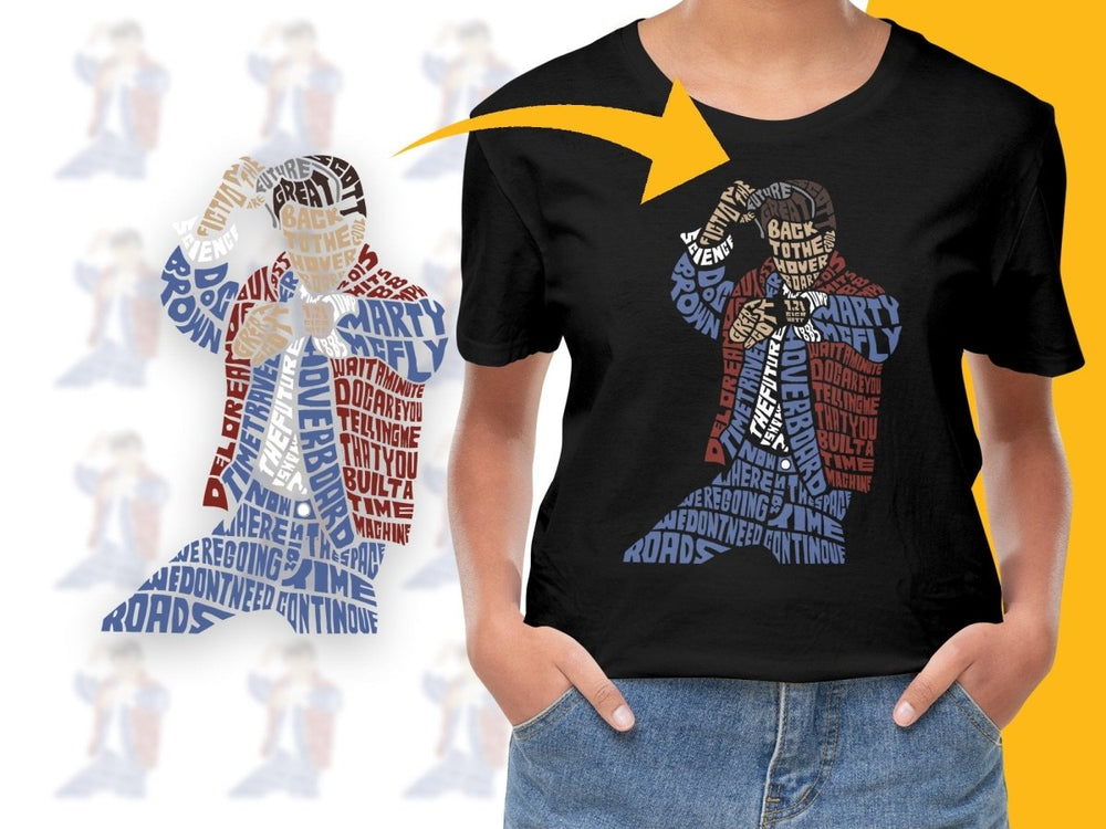 Caligrama Retro Time Travel Letter PNG File - Teepew