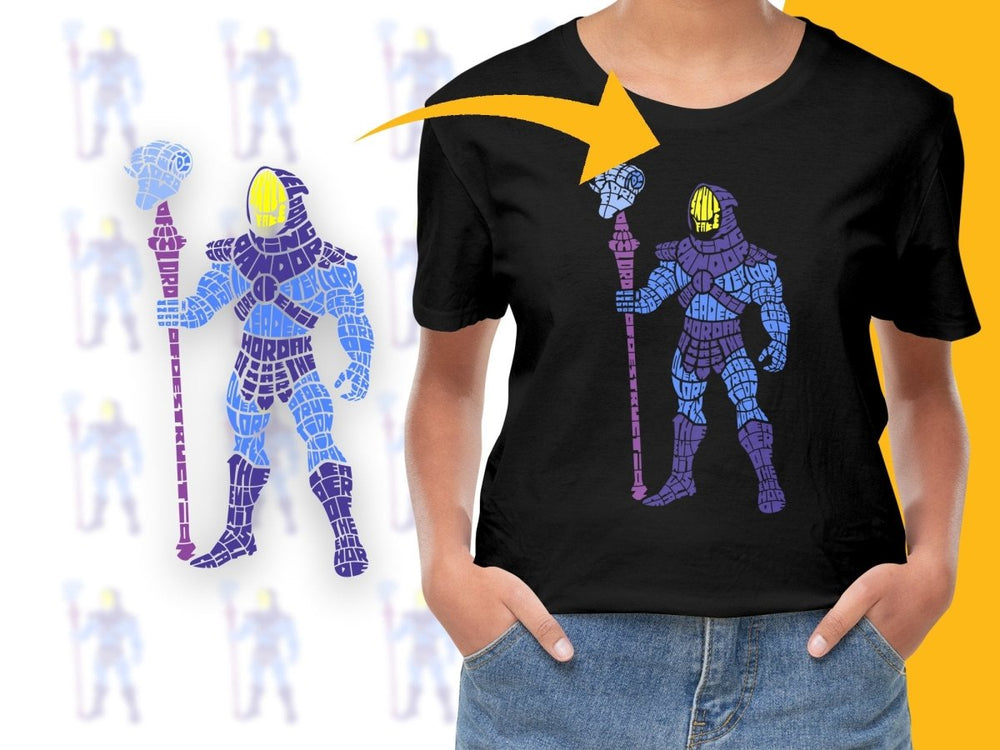 Caligrama Unique Skeleton Warrior with Staff PNG File - Teepew