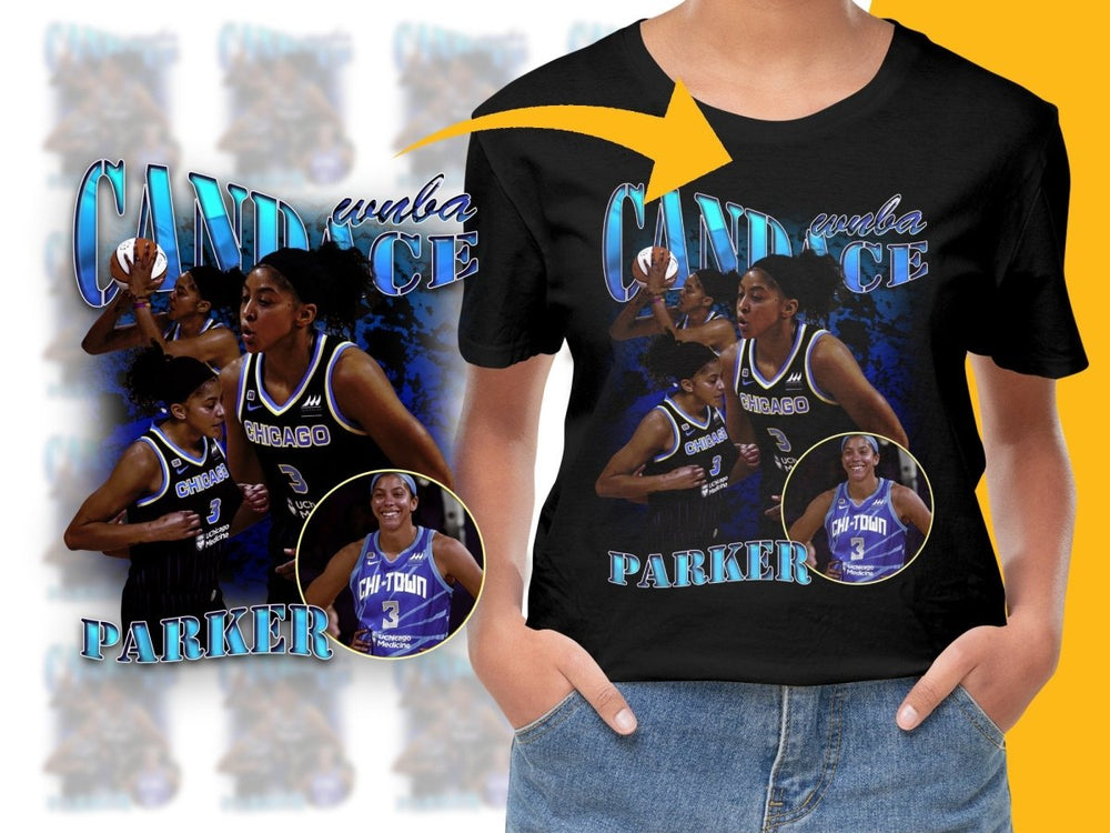 Candace Parker Chicago Sky Basketball Star WNBA Bootleg Graphic PNG File - Teepew
