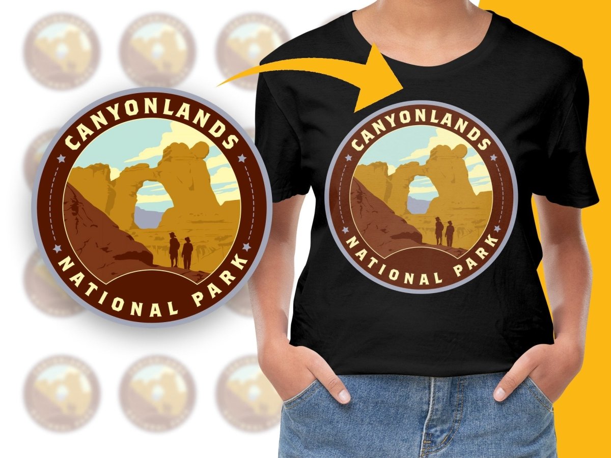 Canyonlands National Park Adventure Souvenir PNG File - Teepew