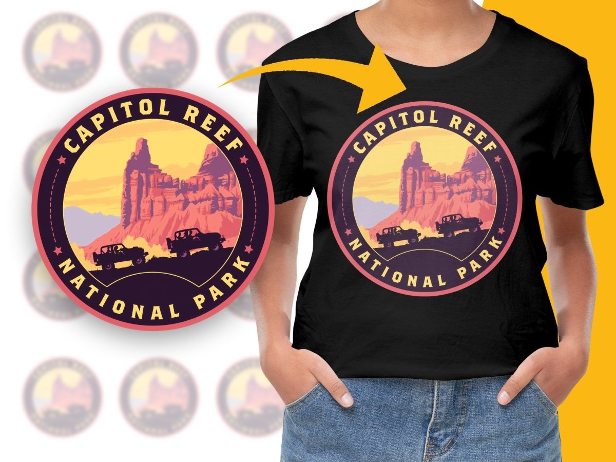 Capitol Reef National Park Adventurous PNG File - Teepew