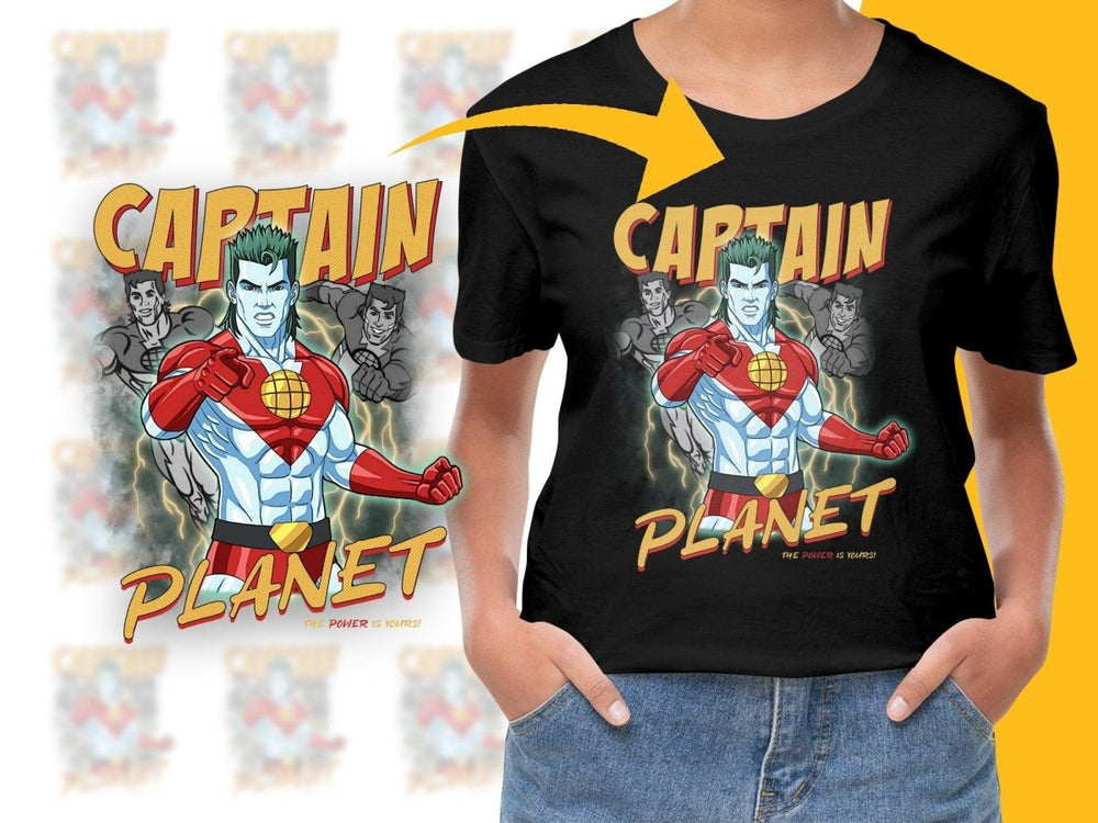 Captain Planet the Power Is Yours PNG File - Teepew