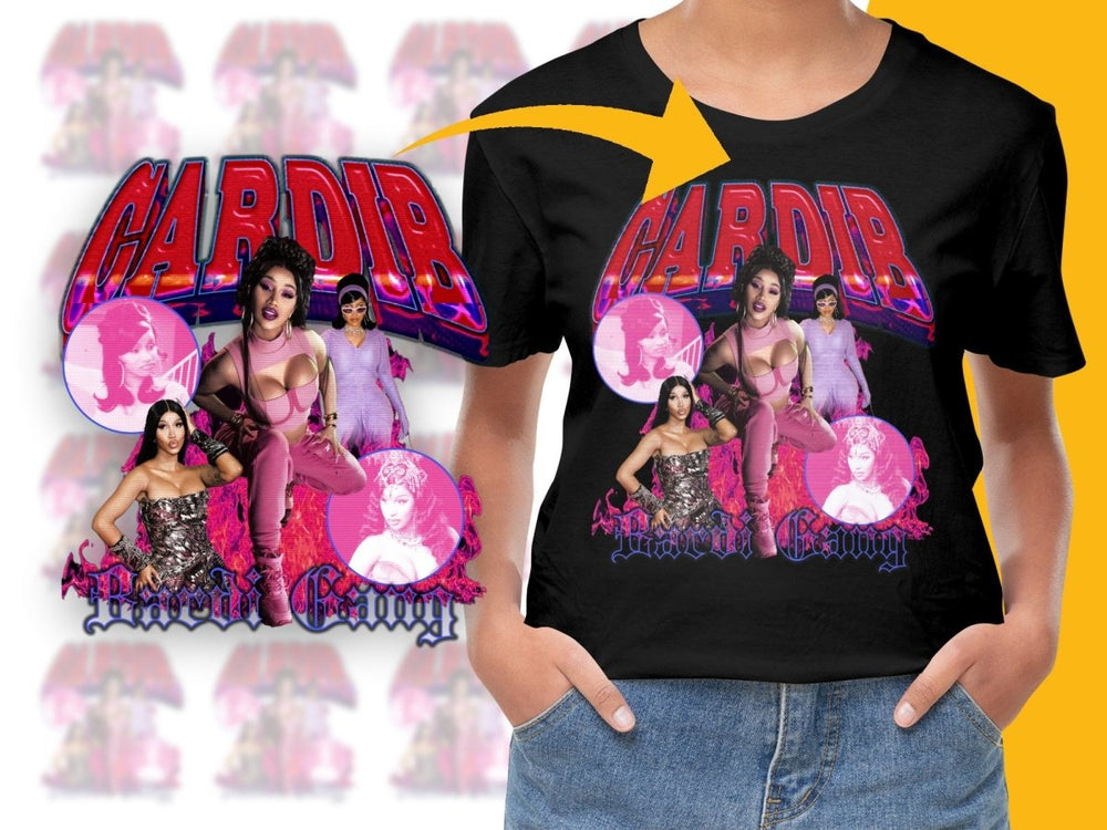 Cardi B Provocative PNG File - Teepew