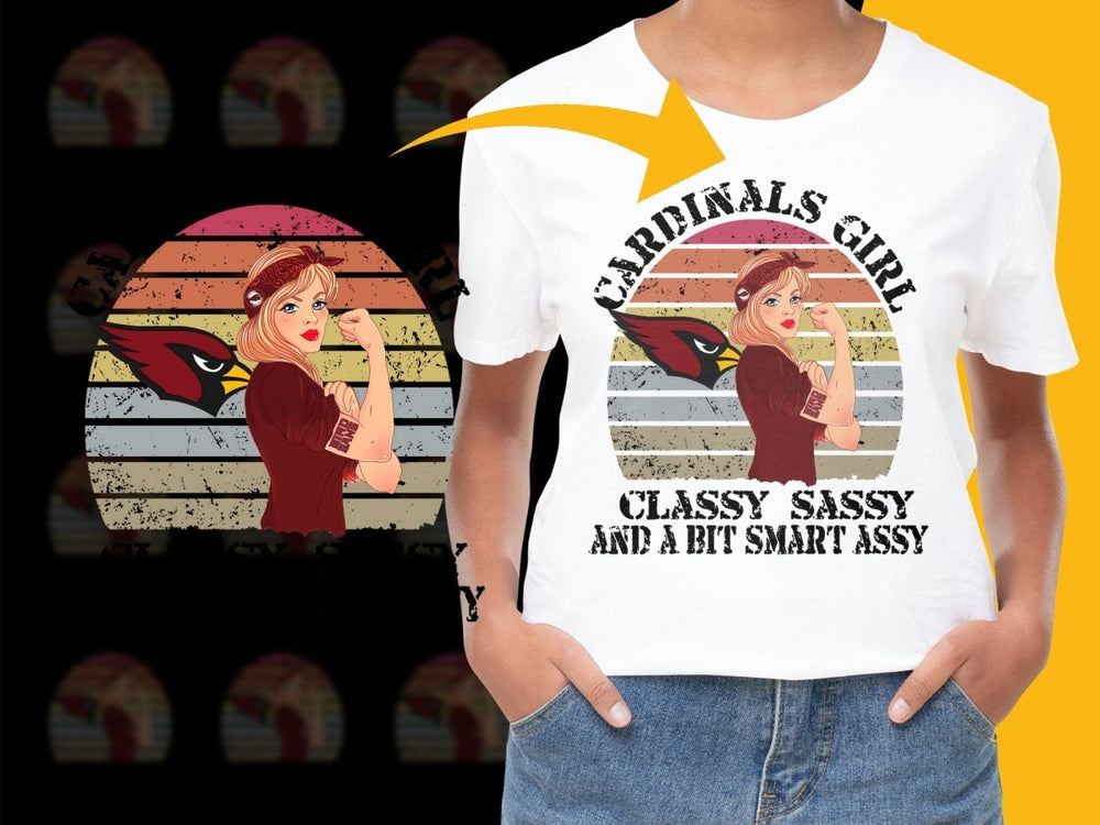 Cardinals Girl Classy Sassy And A Bit Smart Assy PNG File - Teepew