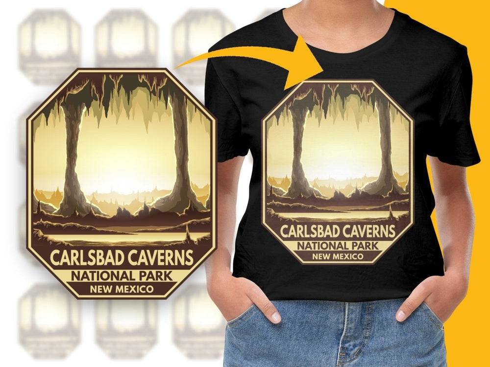 Carlsbad Caverns National Park New Mexico Png Digital Download - Teepew