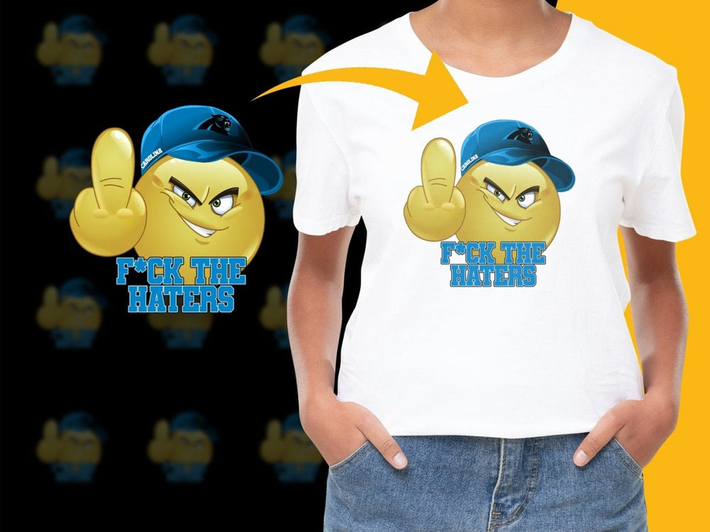 Carolina Panthers F*ck The Haters NFL PNG File - Teepew