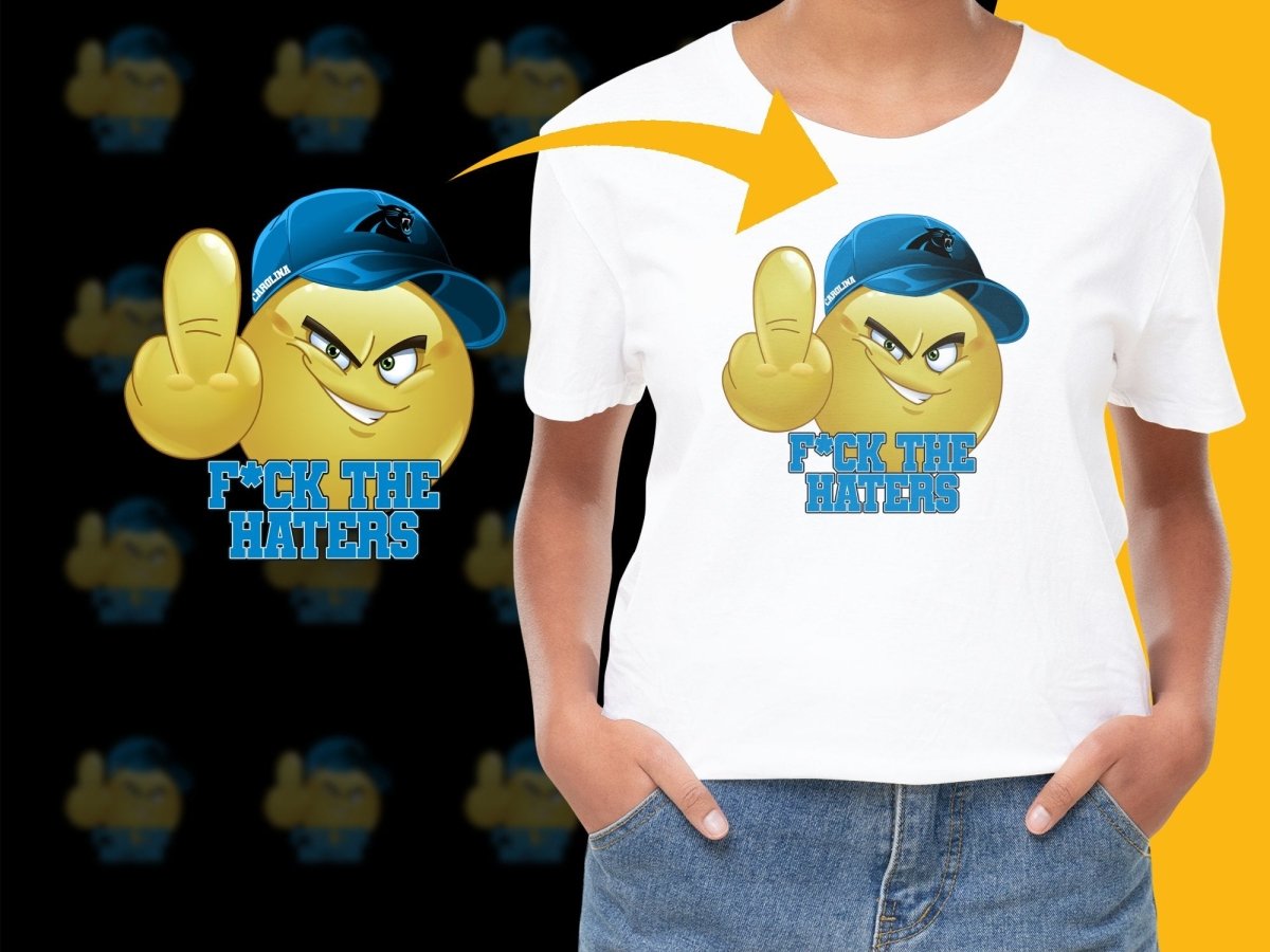 Carolina Panthers F*ck The Haters NFL PNG File - Teepew