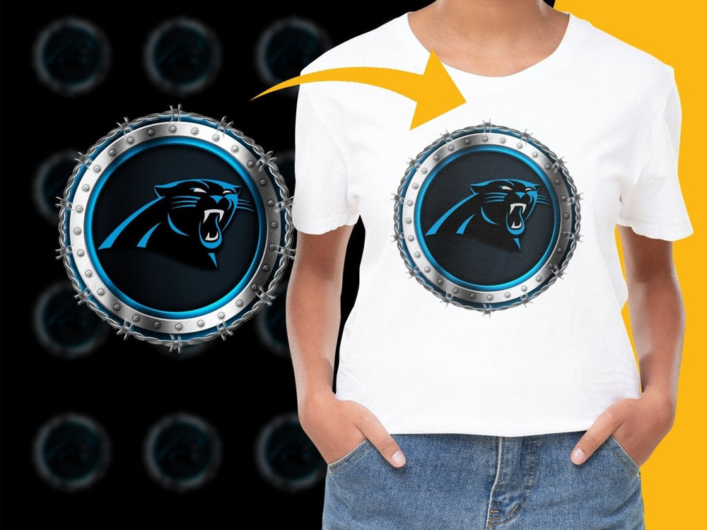 Carolina Panthers Logo Circular Design PNG File - Teepew