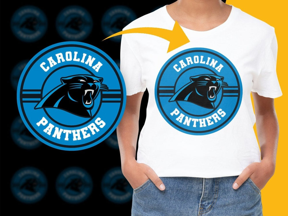 Carolina Panthers Logo Stylish Graphic PNG File - Teepew