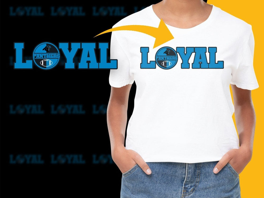 Carolina Panthers Loyal Graphic PNG File - Teepew