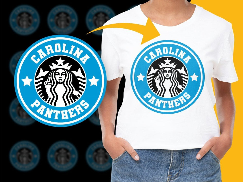 Carolina Panthers Unique Stylish Fan Apparel PNG File - Teepew