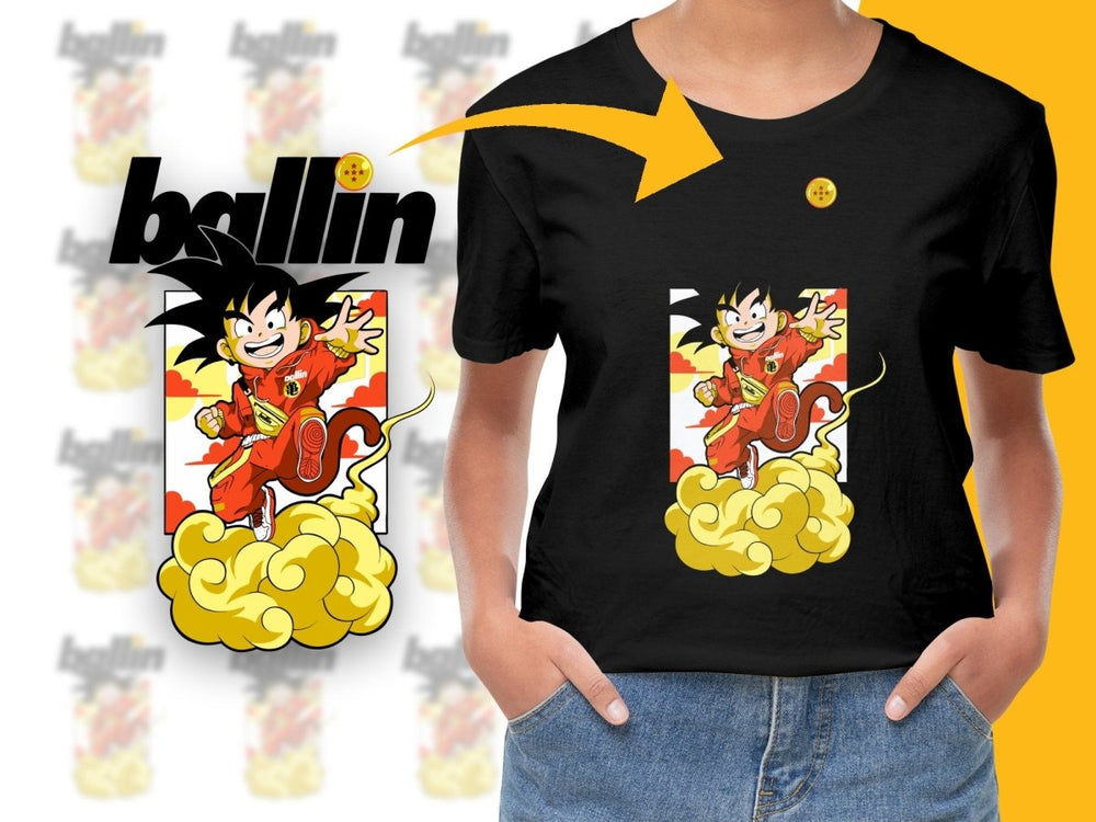 Cartoon Graphic Anime Hero Ballin Adventure PNG File - Teepew