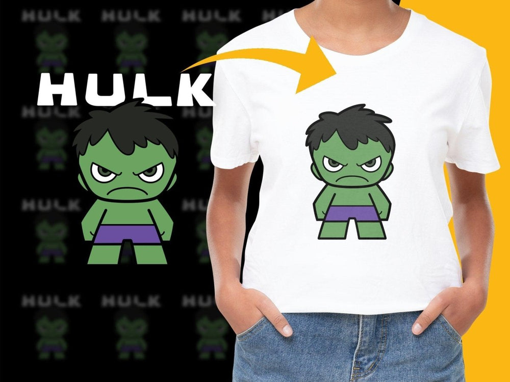 Cartoon Green Hero Design Graphic PNG File - Teepew