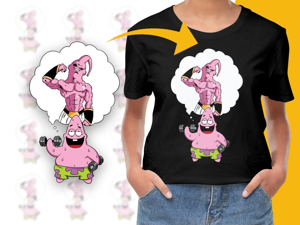 Cartoon Gym Fitness Workout PNG File - Teepew