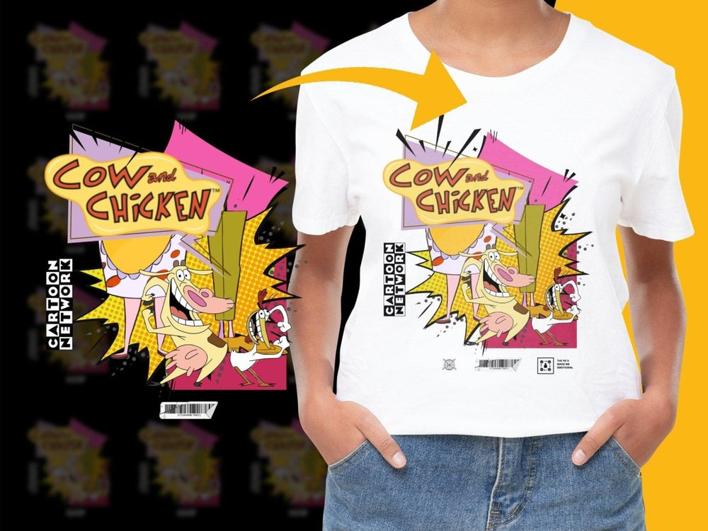 Cartoon Network Cow and Chicken Graphic PNG File - Teepew