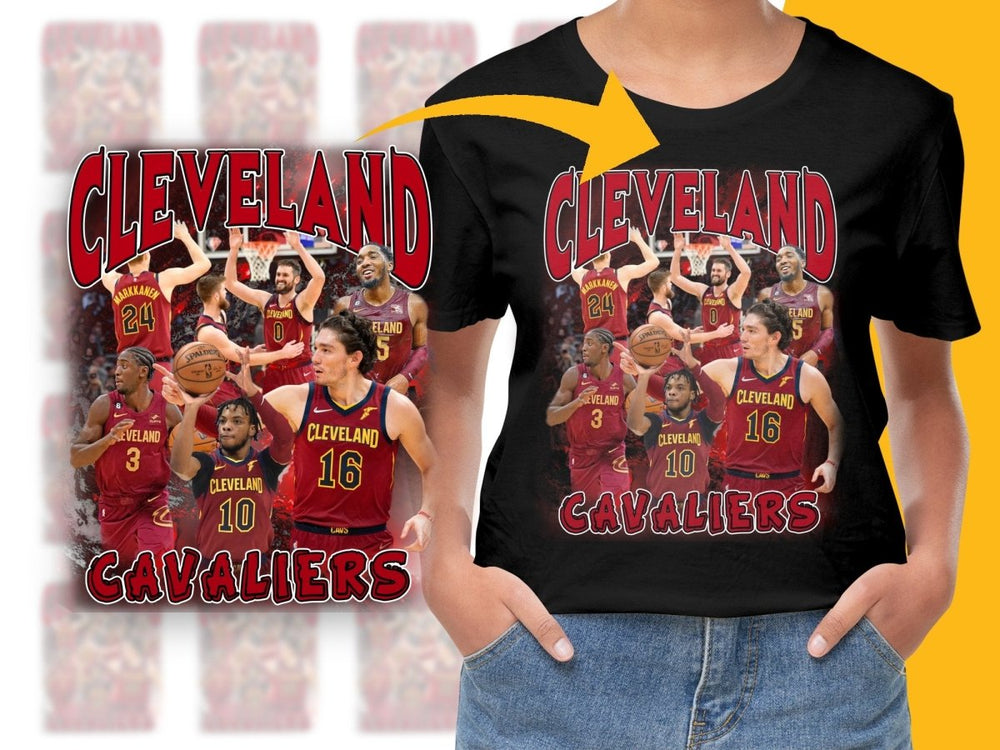 Cavs Cleveland Cavaliers Basketball Team Bootleg PNG File - Teepew