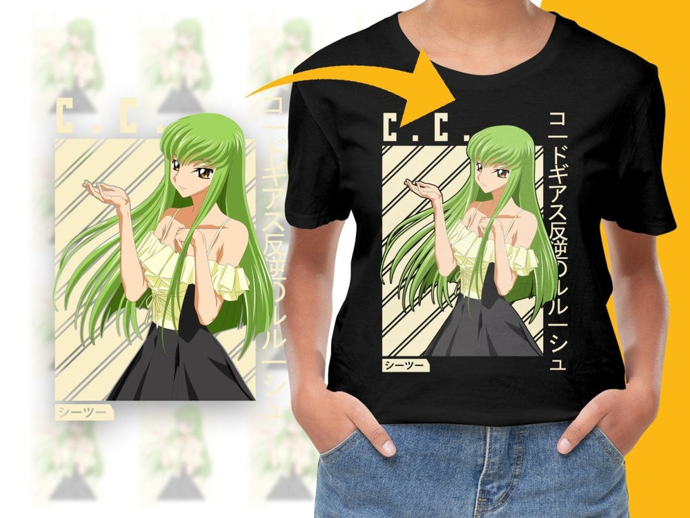 C.C. Anime Character PNG File - Teepew