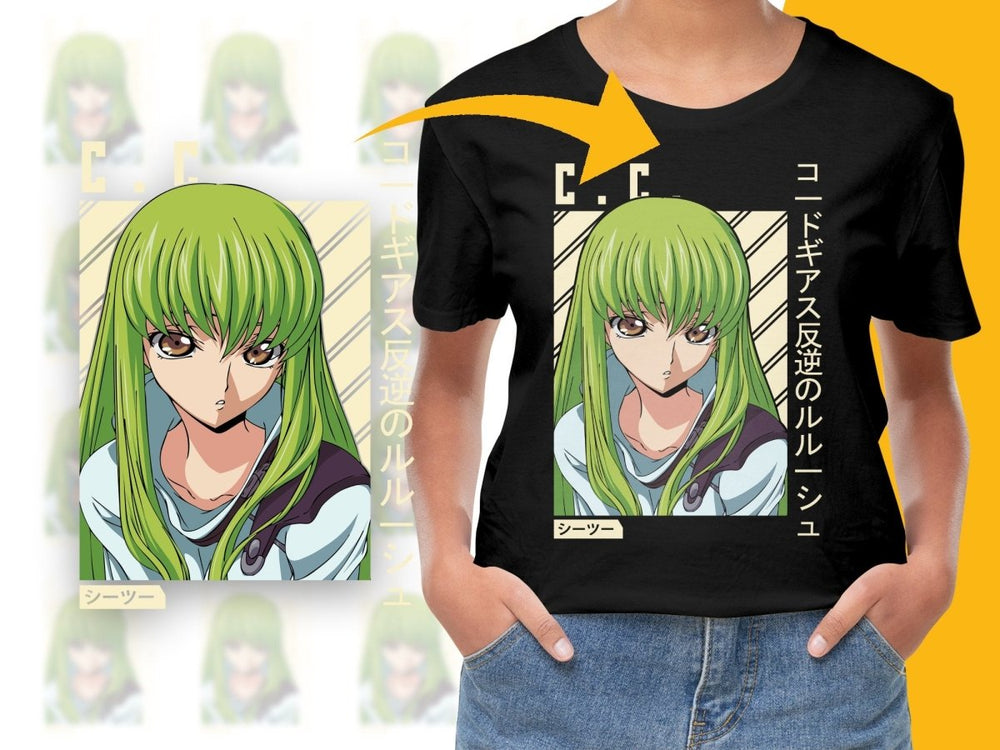 C.C. Code Geass Anime Character PNG Digital Download - Teepew
