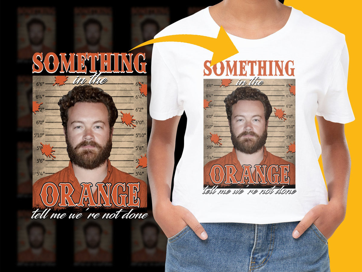 Retro Inspired 'Something in the Orange' Graphic T-Shirt Vintage Design Tee