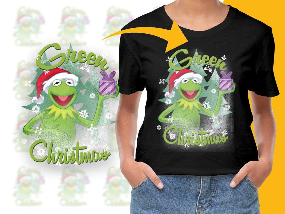 Celebrate a Green Christmas With Kermit PNG File - Teepew