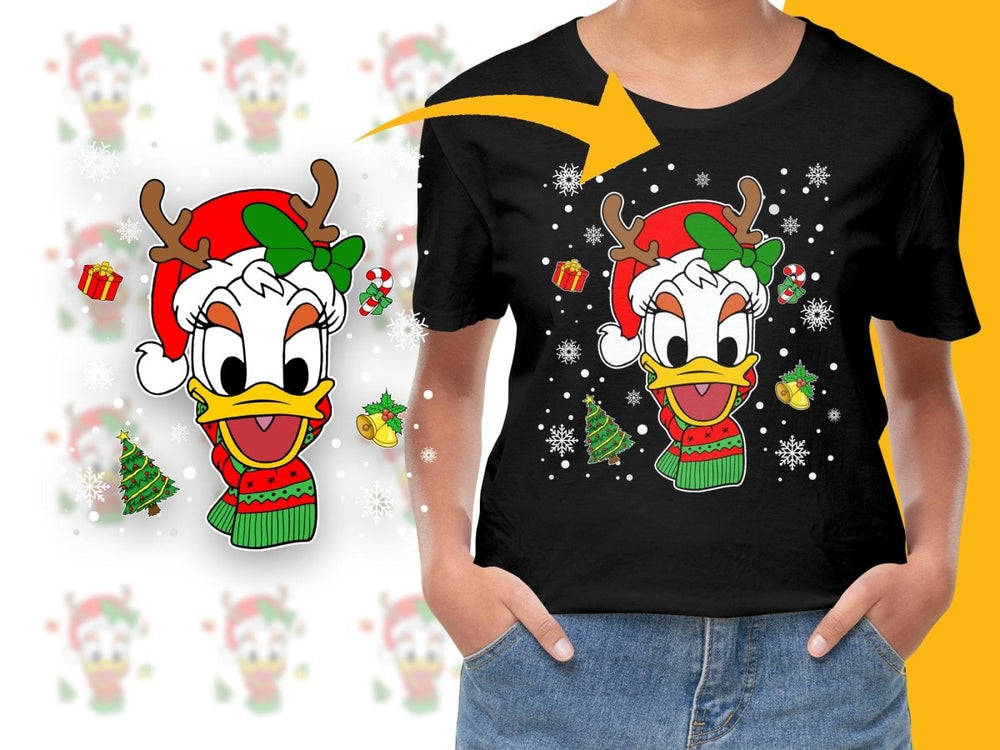 Celebrate Christmas with Festive Duck Character PNG File - Teepew