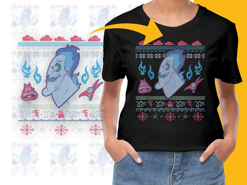 Celebrate Christmas with Hades Disney Villain PNG File - Teepew