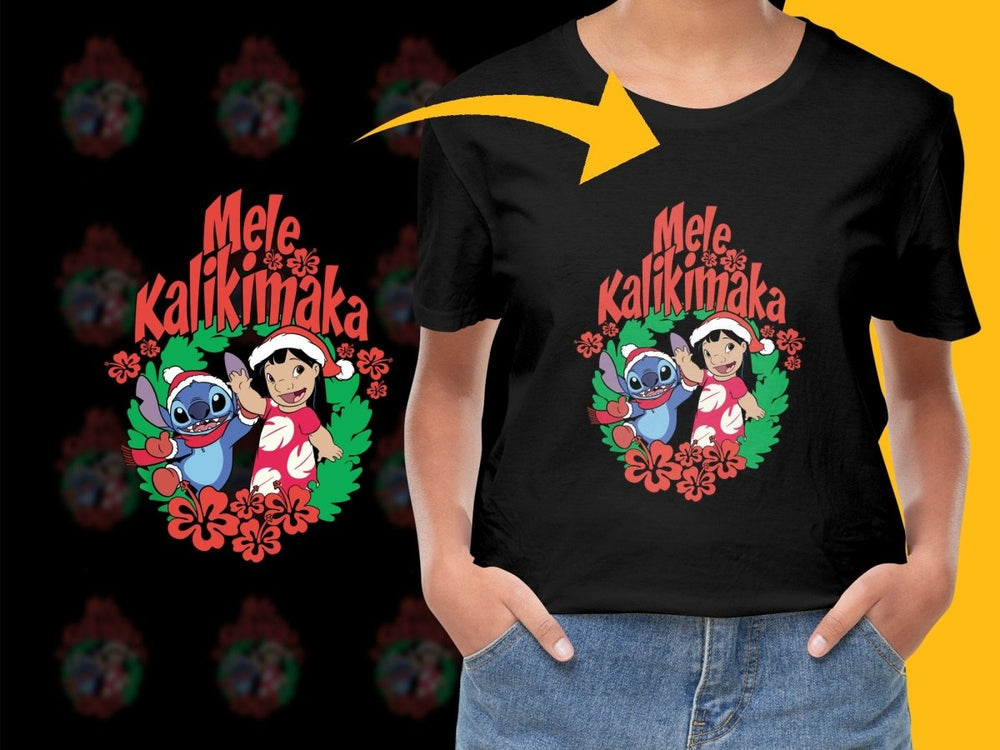 Celebrate Christmas with Mele Kalikimaka Character PNG File - Teepew