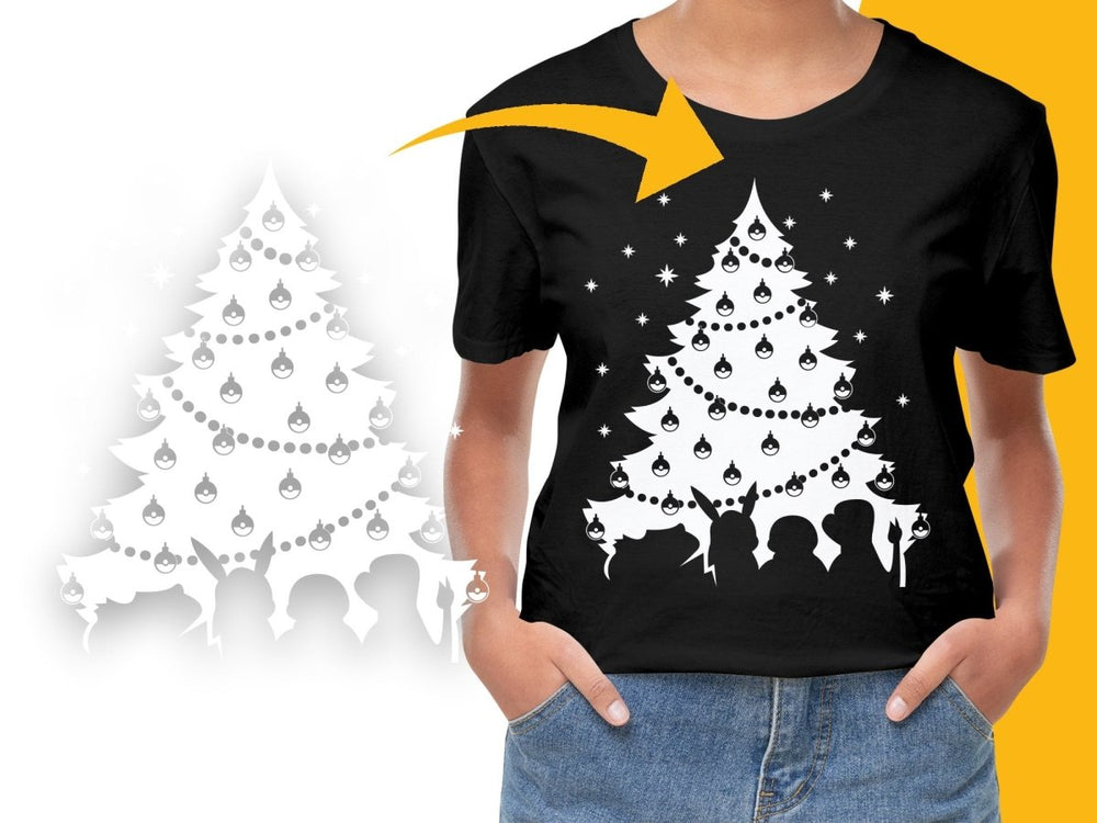 Celebrate Christmas with Pokemon Characters PNG File - Teepew