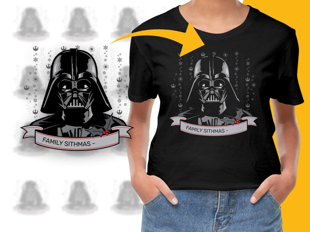 Celebrate Family Sithmas with Darth Vader PNG File - Teepew