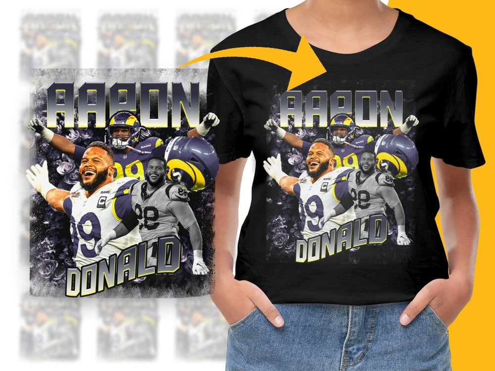 Celebrate Football Legend Aaron Donald PNG File - Teepew