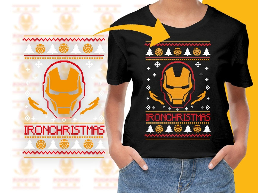 Celebrate Iron Man This Holiday Season with PNG File - Teepew