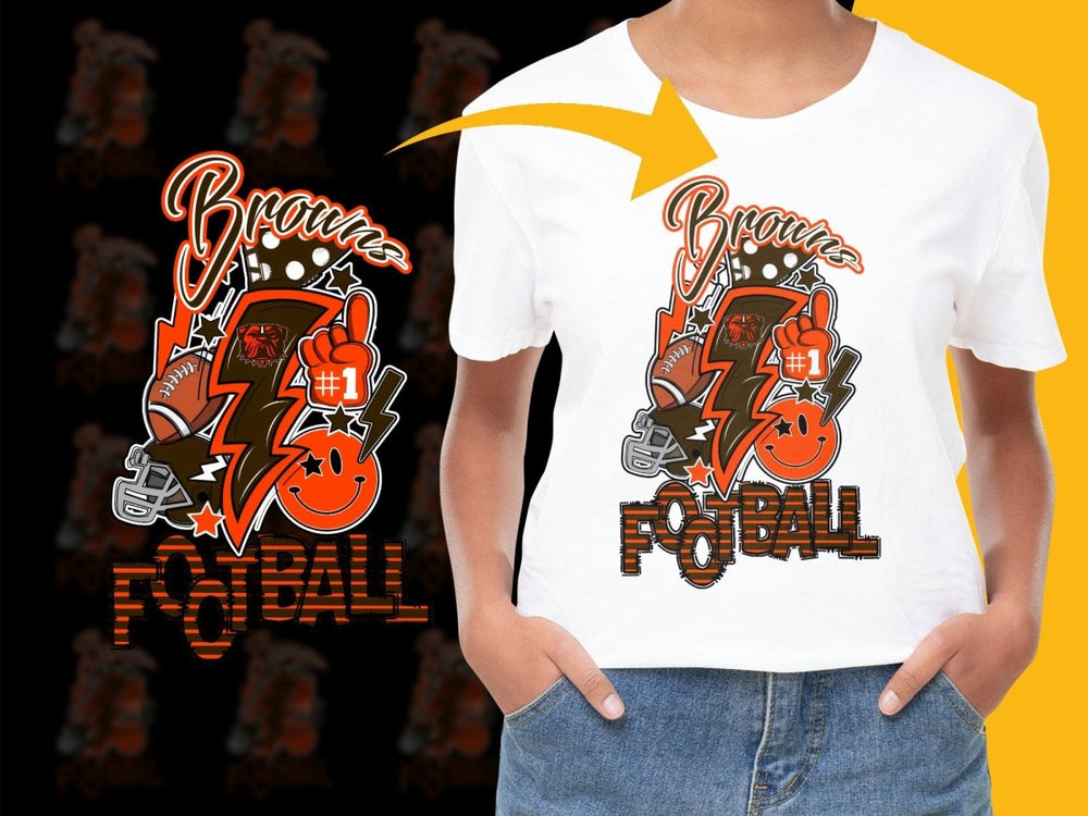 Celebrate the Browns with Unique Graphic Browns Football PNG File - Teepew