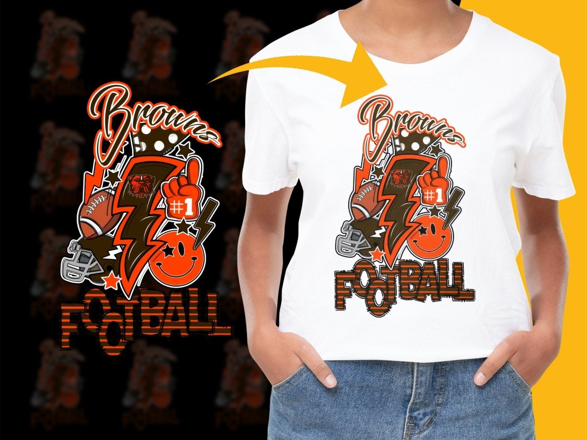 Celebrate the Browns with Unique Graphic Browns Football PNG File - Teepew