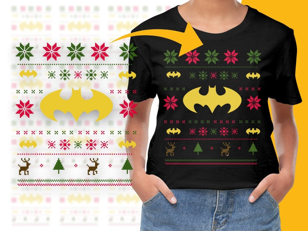 Celebrate the Holidays with Christmas Batman PNG File - Teepew