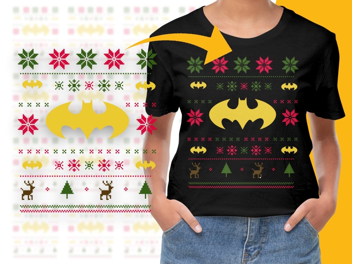 Celebrate the Holidays with Christmas Batman PNG File - Teepew