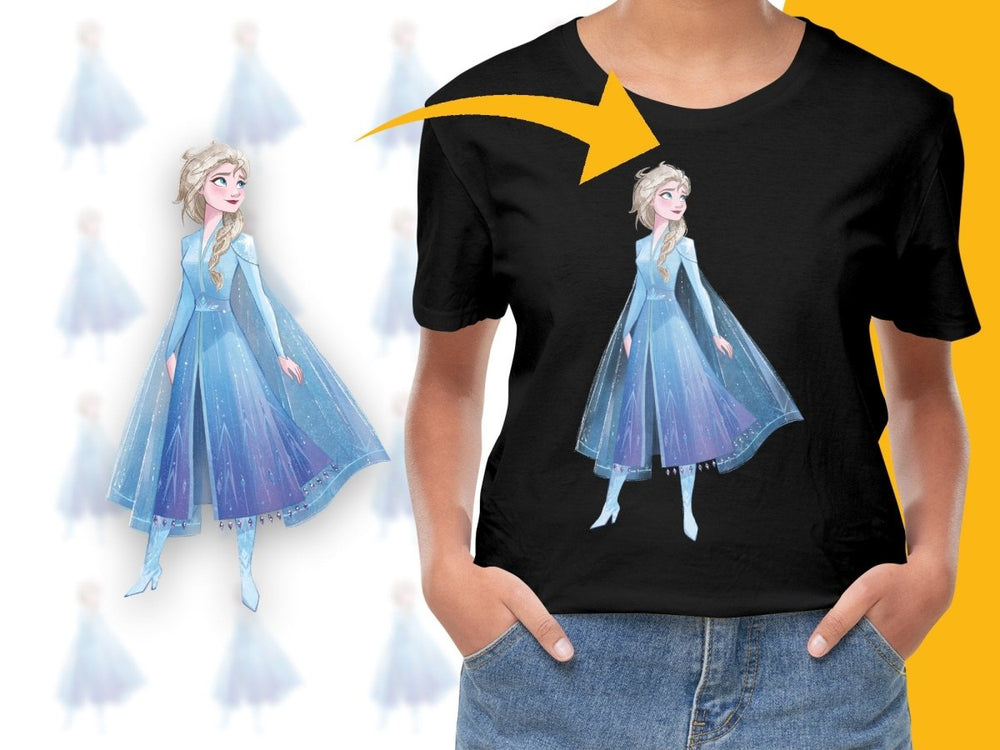 Celebrate with Frozen Elsa Magical Winter Theme PNG File - Teepew