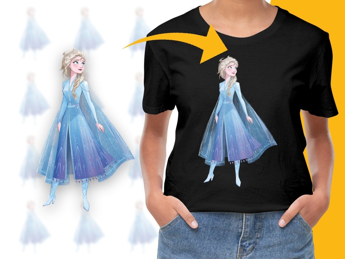 Celebrate with Frozen Elsa Magical Winter Theme PNG File - Teepew