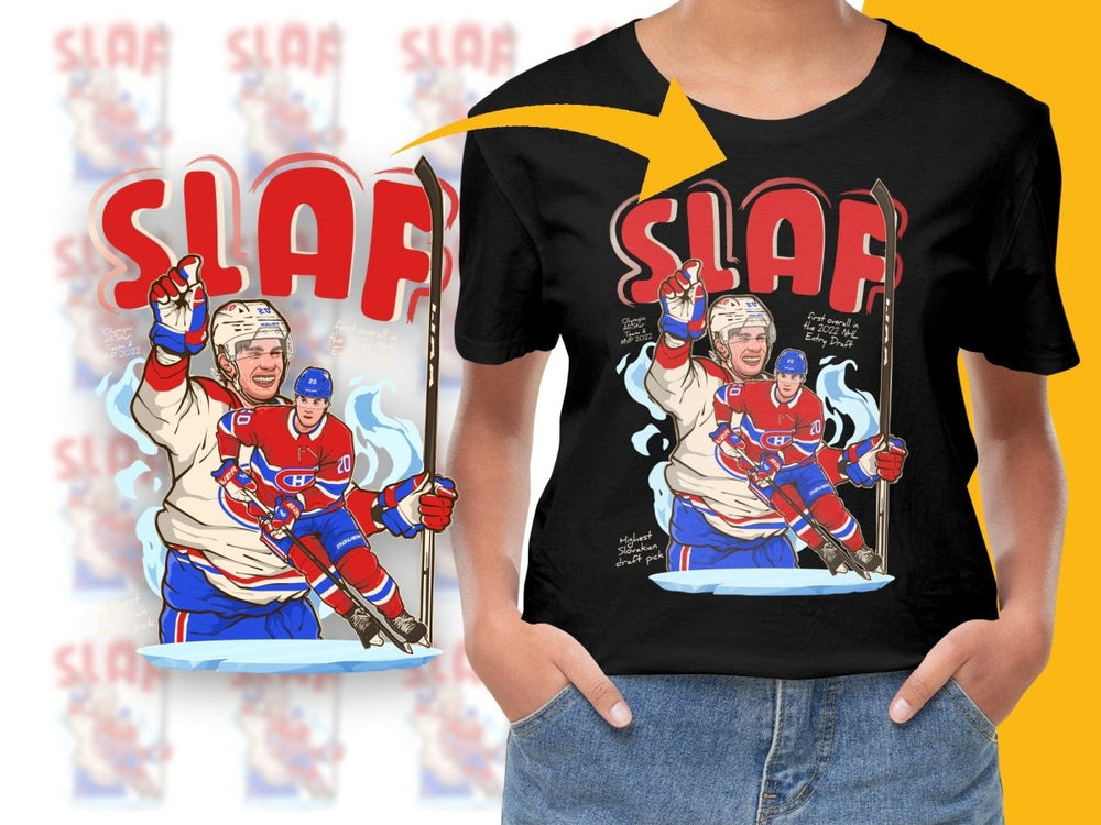 Celebratory SLAF Hockey Team Draft Pick Graphic PNG File - Teepew