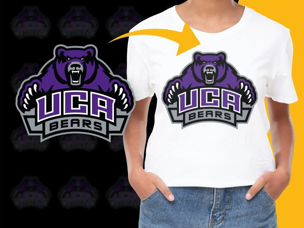 Central Arkansas Bears College Football PNG File - Teepew