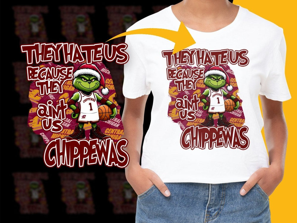 Central Michigan Chippewas NCAA College PNG File - Teepew