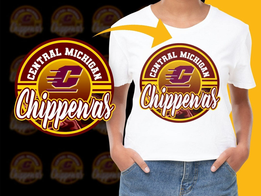 CENTRAL MICHIGAN CHIPPEWAS NCAA College PNG File - Teepew