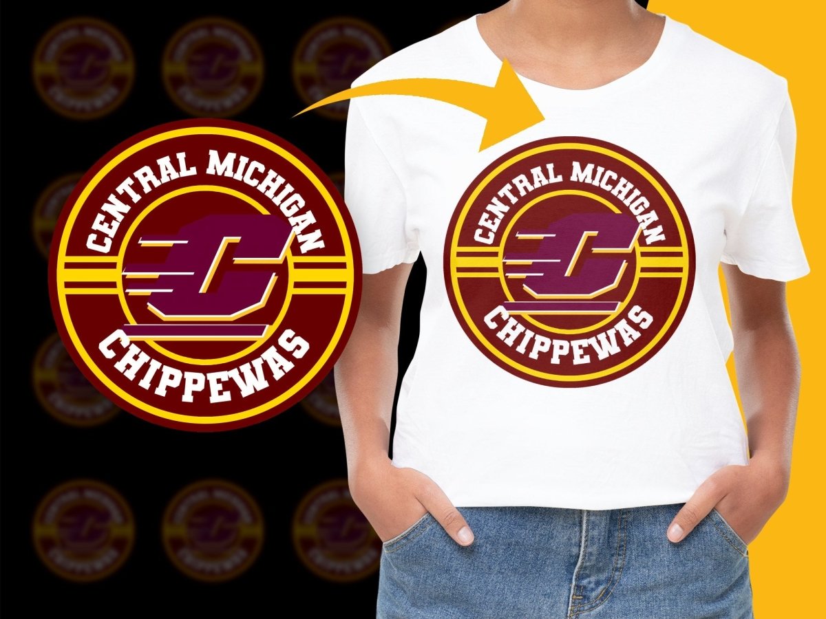 CENTRAL MICHIGAN CHIPPEWAS NCAA College PNG File - Teepew