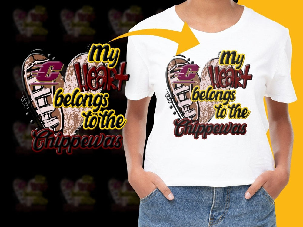 Central Michigan Chippewas NCAA College PNG File - Teepew