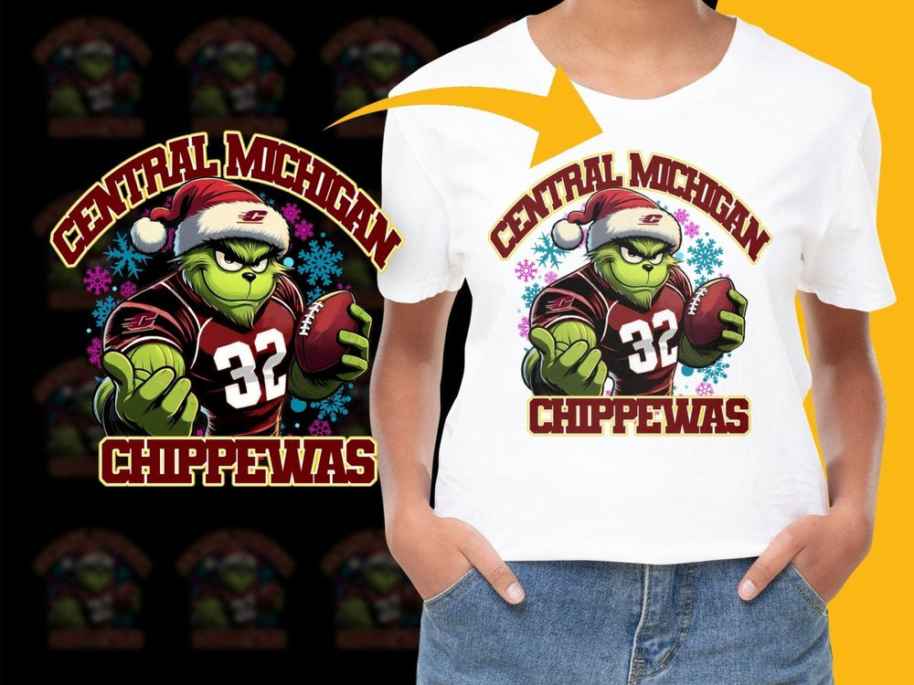 Central Michigan Chippewas NCAA College PNG File - Teepew
