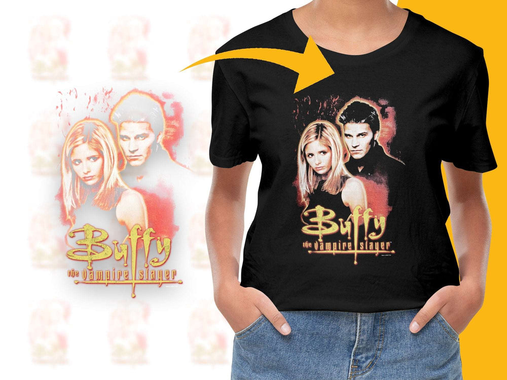 Buffy The Vampire Slayer Vintage T-Shirt, Retro 90s Graphic Tee, Unisex Fan Apparel