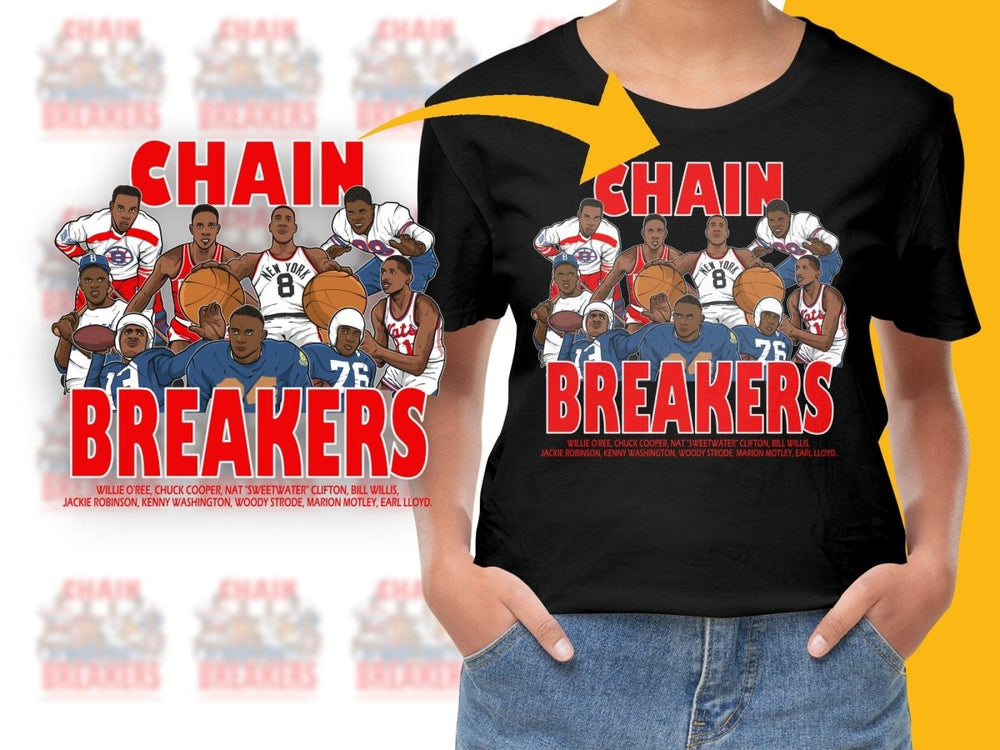 Chain Breakers Sports Legends Themed Graphic PNG File - Teepew