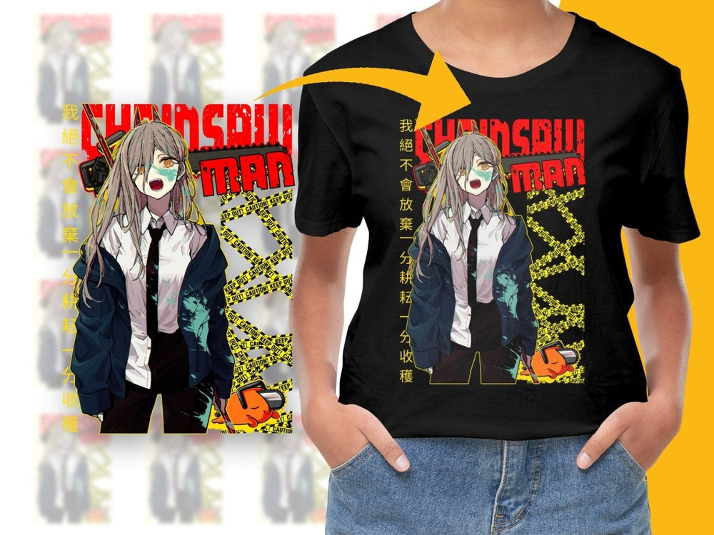 Chainsaw Man Character Graphic PNG File - Teepew