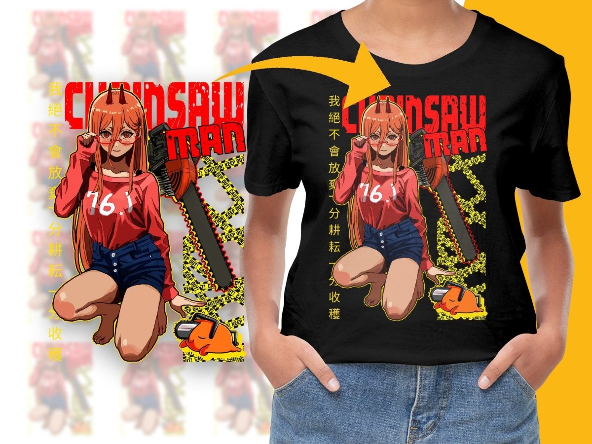 Chainsaw Man Character Makima Graphic PNG File - Teepew